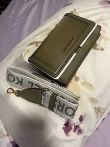 Authentic MK Green Wallet Sling