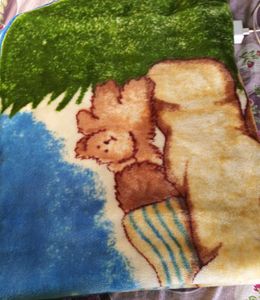 Combo of super soft baby blanket &amp; waterproof shee