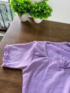 Cute Lavender Top