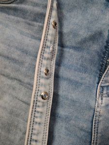 34 Size Stretchable Jeans Ankle Length