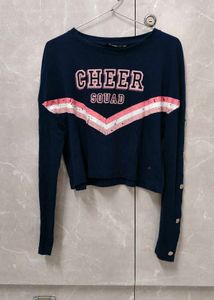 Nevy Blue Top From Westside