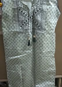Elegant Embroidered Kurta