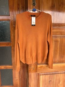 New Mustard Closed Sweater