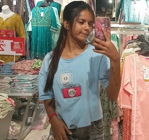 Cute Camera Graphic T-Shirt