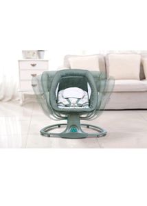 5 Point Safety Electric Swing Baby Bassinet+ Music