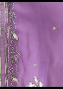 Embroidered Paisley Fabric