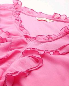 Pink Ruffle Top ❤️