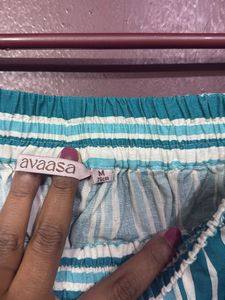 Striped Wide Leg Pants