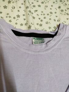 Lavender Colour Cute T-shirt