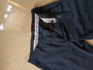 Blue Checked Pants