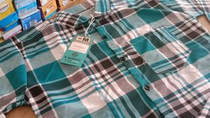 Boys Cotton Check Shirt
