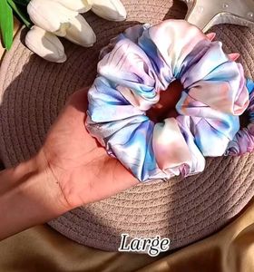 Pastel Tie-Dye Scrunchie
