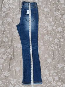 Distressed Flare Jeans