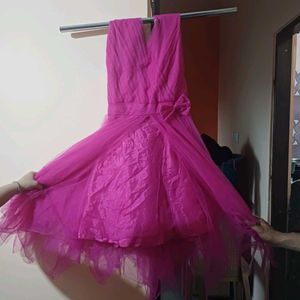 Pink Tulle Party Dress