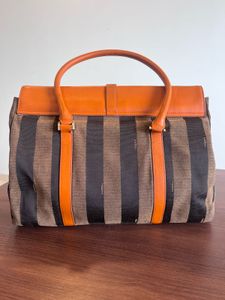 Fendi (Copy) Striped Handbag