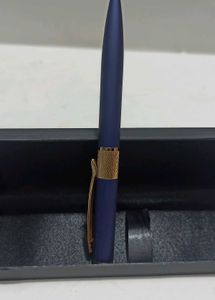 Blue Pen with Case