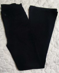 Black Flared Leg Pants