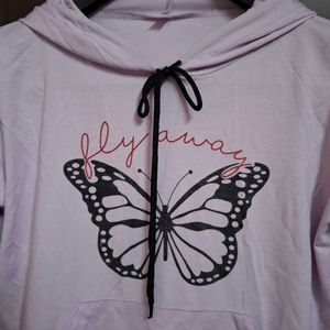 Lavender &#39;Fly Away&#39; Butterfly Hoodie🦋