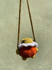 Pumpkin Frog Charm