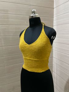 Made In USA 🇺🇸 River Island Knit Halter Top