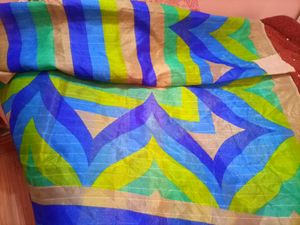 Blue Color Saree