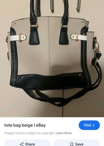 Colorblock Tote Bag