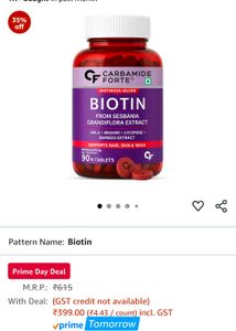 Carbamide Forte Biotin At Half Price
