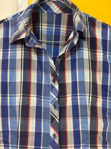 Checked Short Sleeve Shirt