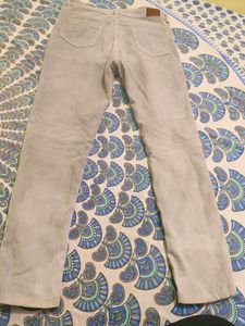 Grey High Rise Skinny Jeans