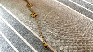 Louis Vuitton Dupe Gold Bracelet Anti Tarnish