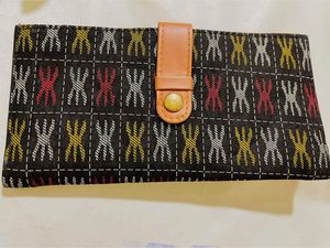 Ikkat Print Wallet