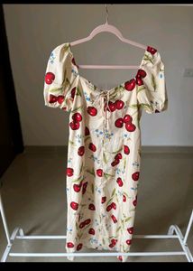 Cherry Print Dress