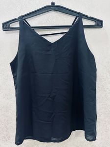 Madame Black Designer Back Top