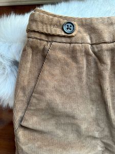 Corduroy Mini Skirt