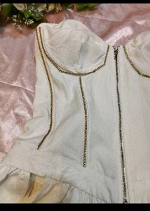 White Corset Top