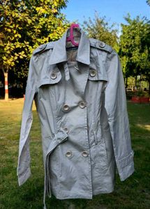 Women’s Stylish Beige Trench Jacket