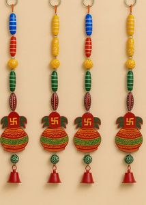 Handcrafted Decorative Door Hanging Set of 4