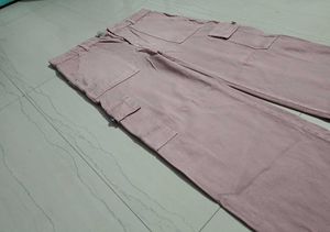 Pink Cargo Pants