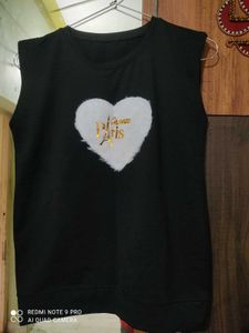 Black Sleeveless Top