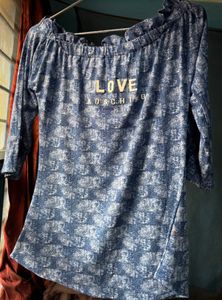 Love Moschino Blue Top