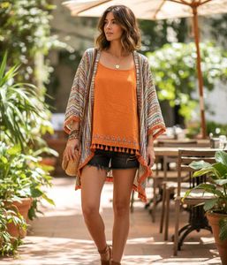Boho Chic Kimono