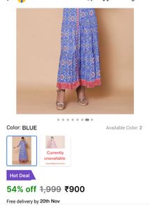 Maxi Gown Rangriti Brand