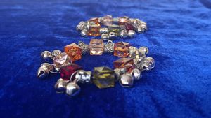 Cristal With Ghughri Bracelet.