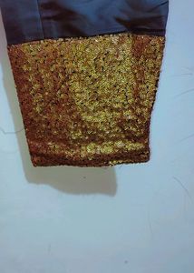 Black Plazo 30 Waist With Dupatta