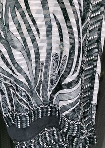 Black And White Saree For Daily Use