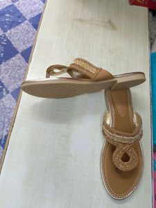 Famous Flats Brown, Size 39