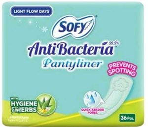 Sofy Anti Bacteria Pantyliners - 35 Count