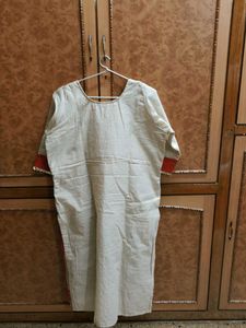 Elegant Embroidered Kurta Set With Garara