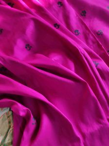 Pink &amp; Green Saree