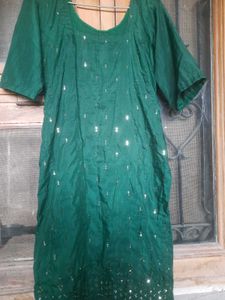 r suit and salwar with red colo